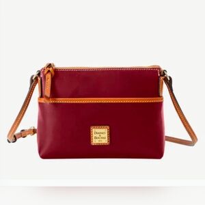 🆕 DOONEY & BOURKE Wexford Leather Sadie Crossbody Mulberry